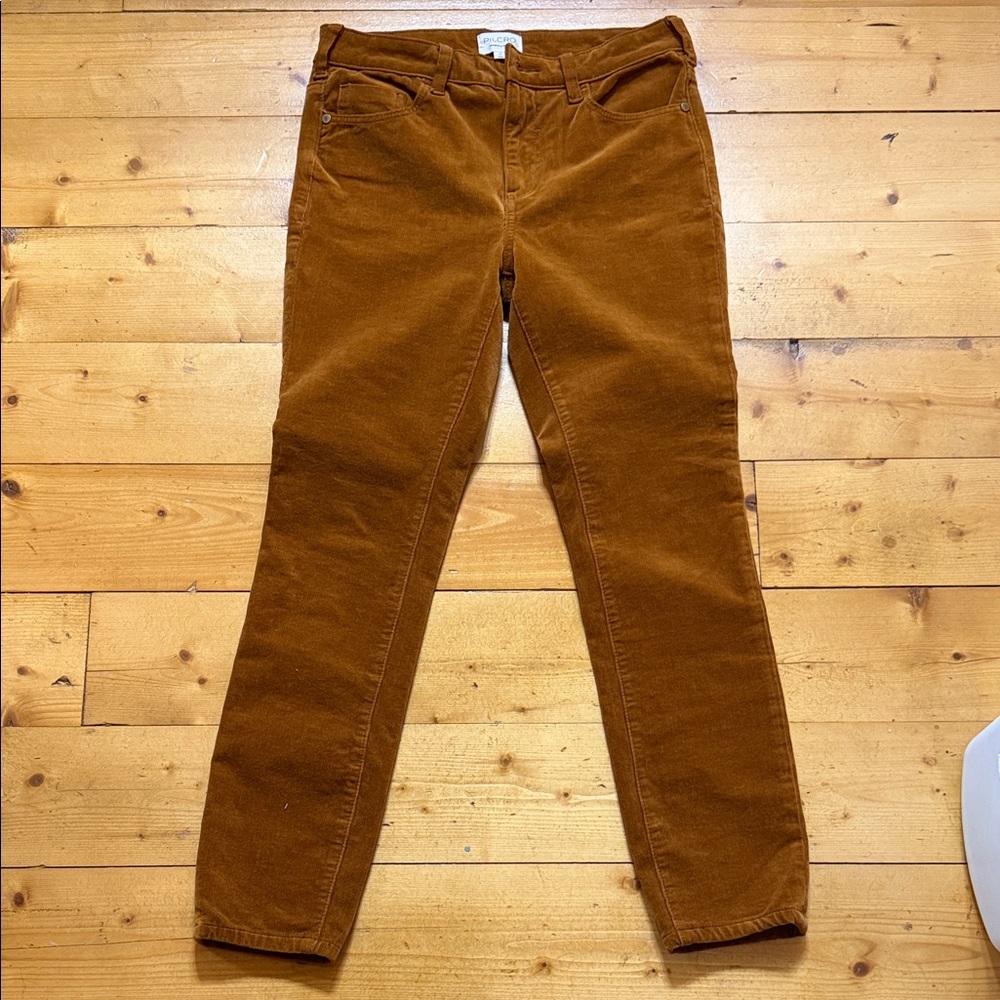 Pilcro Tan Corduroy Trousers